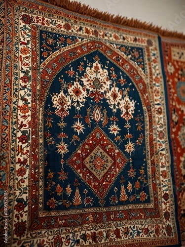 Traditional Prayer Rug for Eid al-Adha