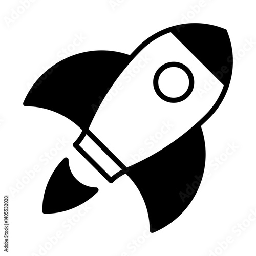 Rocket Spaceship Spacecraft Icon