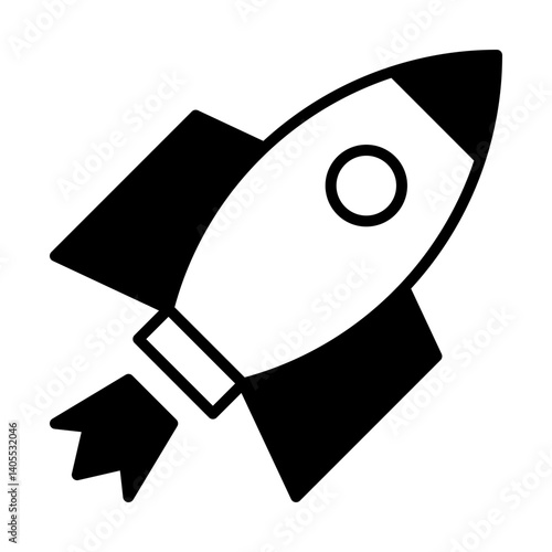 Rocket Spaceship Spacecraft Icon