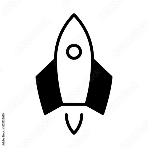 Rocket Spaceship Spacecraft Icon