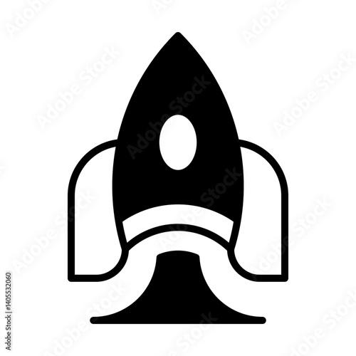Rocket Spaceship Spacecraft Icon