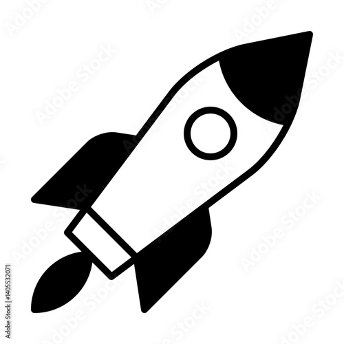 Rocket Spaceship Spacecraft Icon