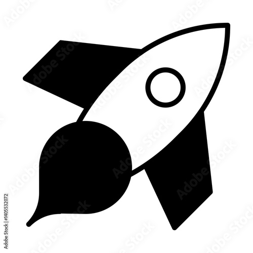 Rocket Spaceship Spacecraft Icon