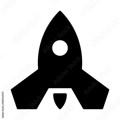 Rocket Spaceship Spacecraft Icon