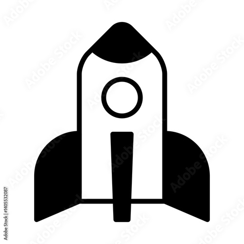Rocket Spaceship Spacecraft Icon