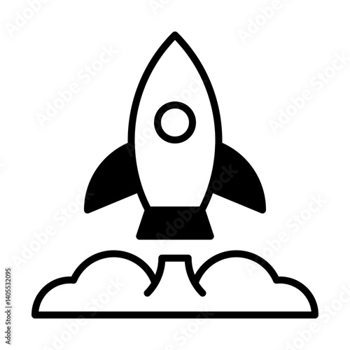 Rocket Spaceship Spacecraft Icon