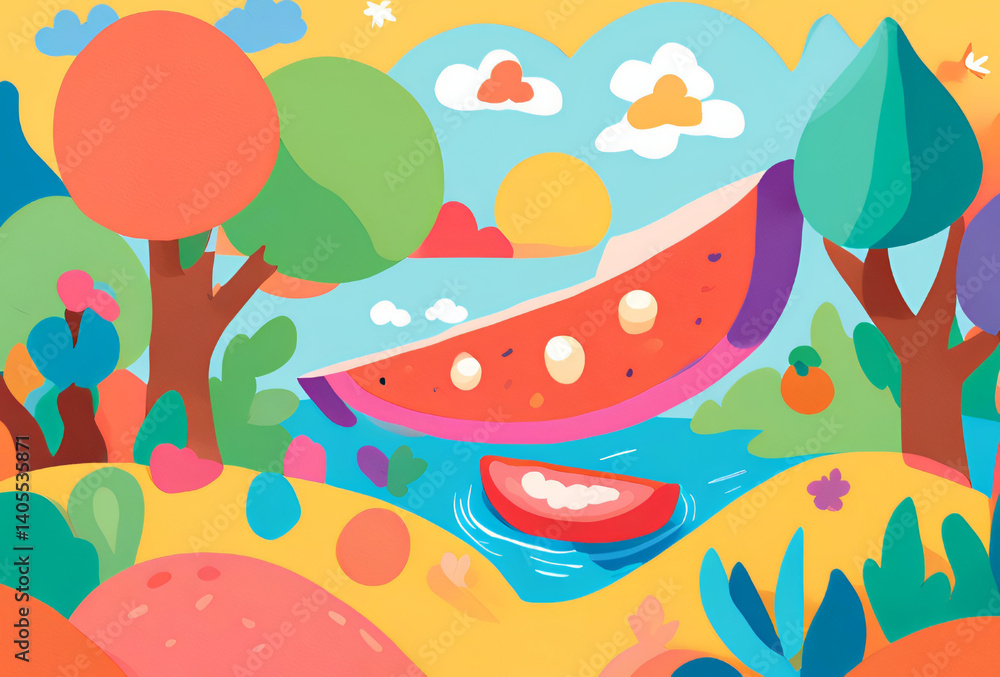 vector illustration of an autumn background vector illustration of an autumn background