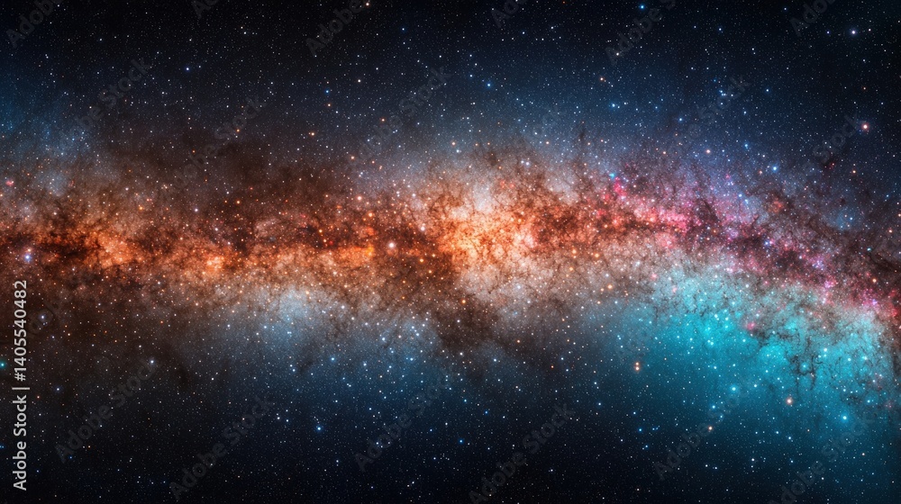 A stunning view of a galaxy filled with vibrant colors and countless stars, showcasing the vastness of the universe. A stunning view of a galaxy filled with vibrant colors and countless stars, showcasing the vastness of the universe.
