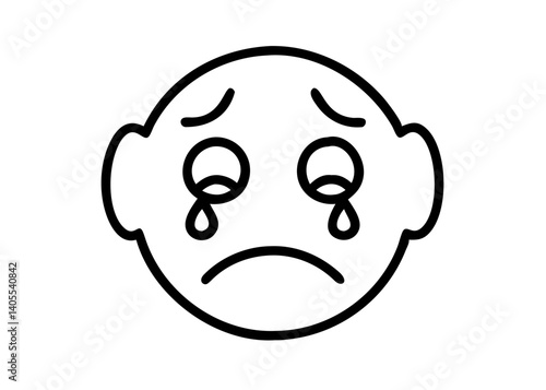 face icon sad