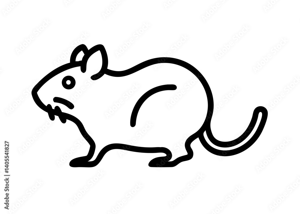 degu. animal icon. degu. animal icon.