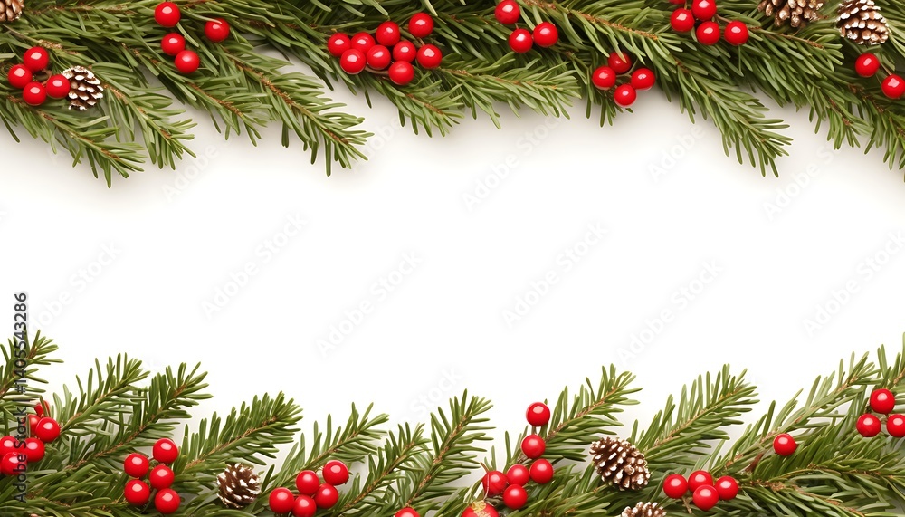 Christmas Branches Frame Christmas Branches Frame