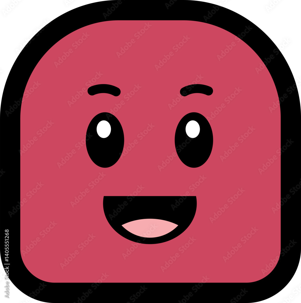 Fototapeta premium new style funny emoji 