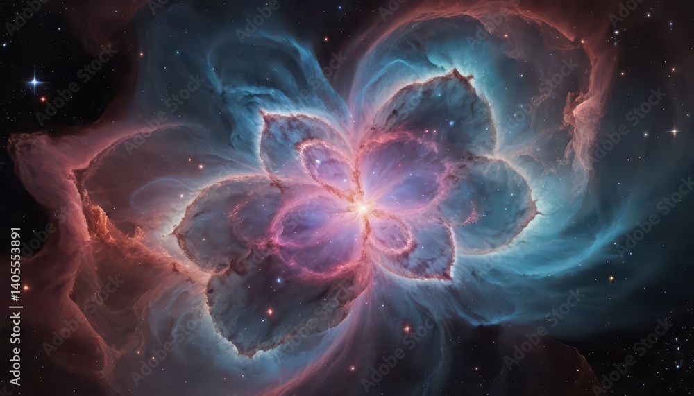 Astrological nebula wide-angle beauty Astrological nebula wide-angle beauty