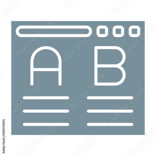 Ab testing Icon