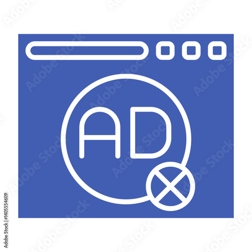 Ad blocker Icon