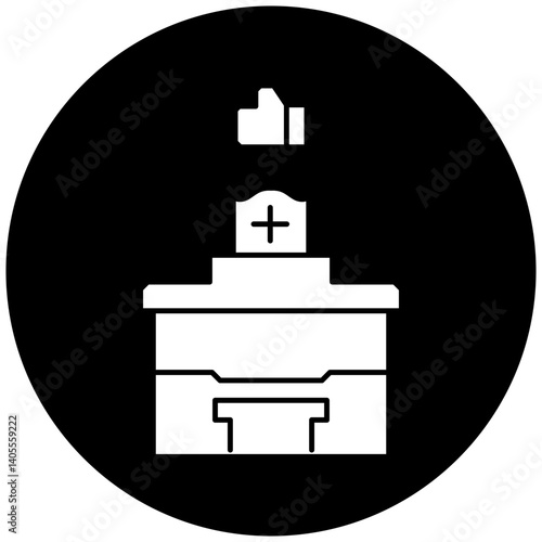 like hospital icon design
