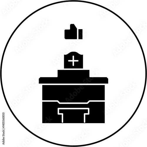 like hospital icon design