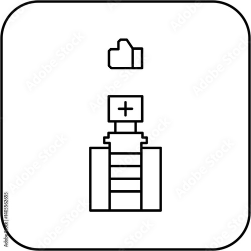 like hospital icon design