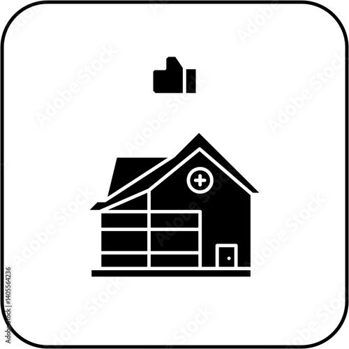 like hospital icon design