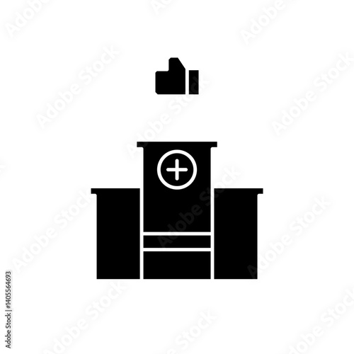 like hospital icon design