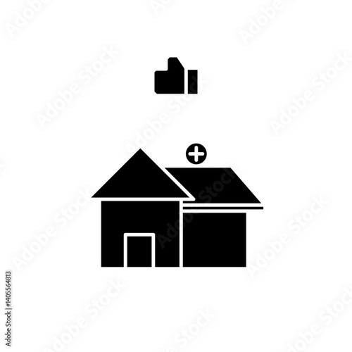 like hospital icon design