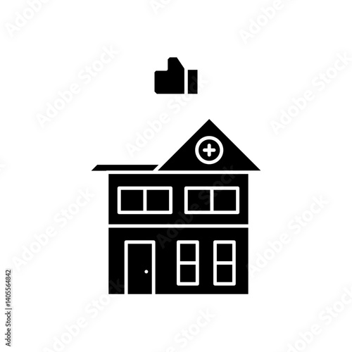 like hospital icon design