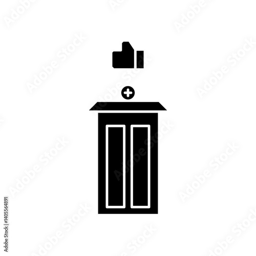 like hospital icon design