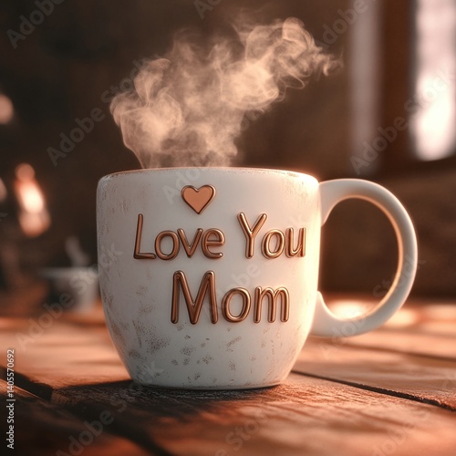 3D coffee mug with 
