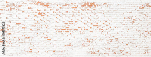brick white wall as backgro...