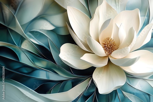 a close up of a flower