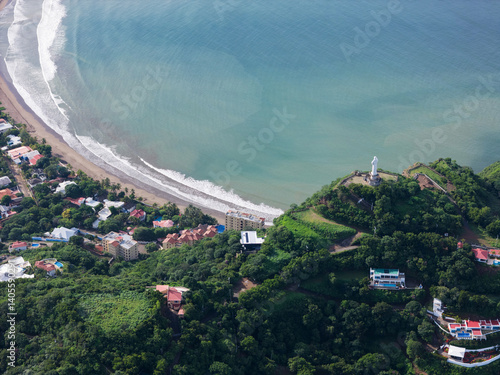 Obraz na płótnie Nicaragua beach travel theme w salonie