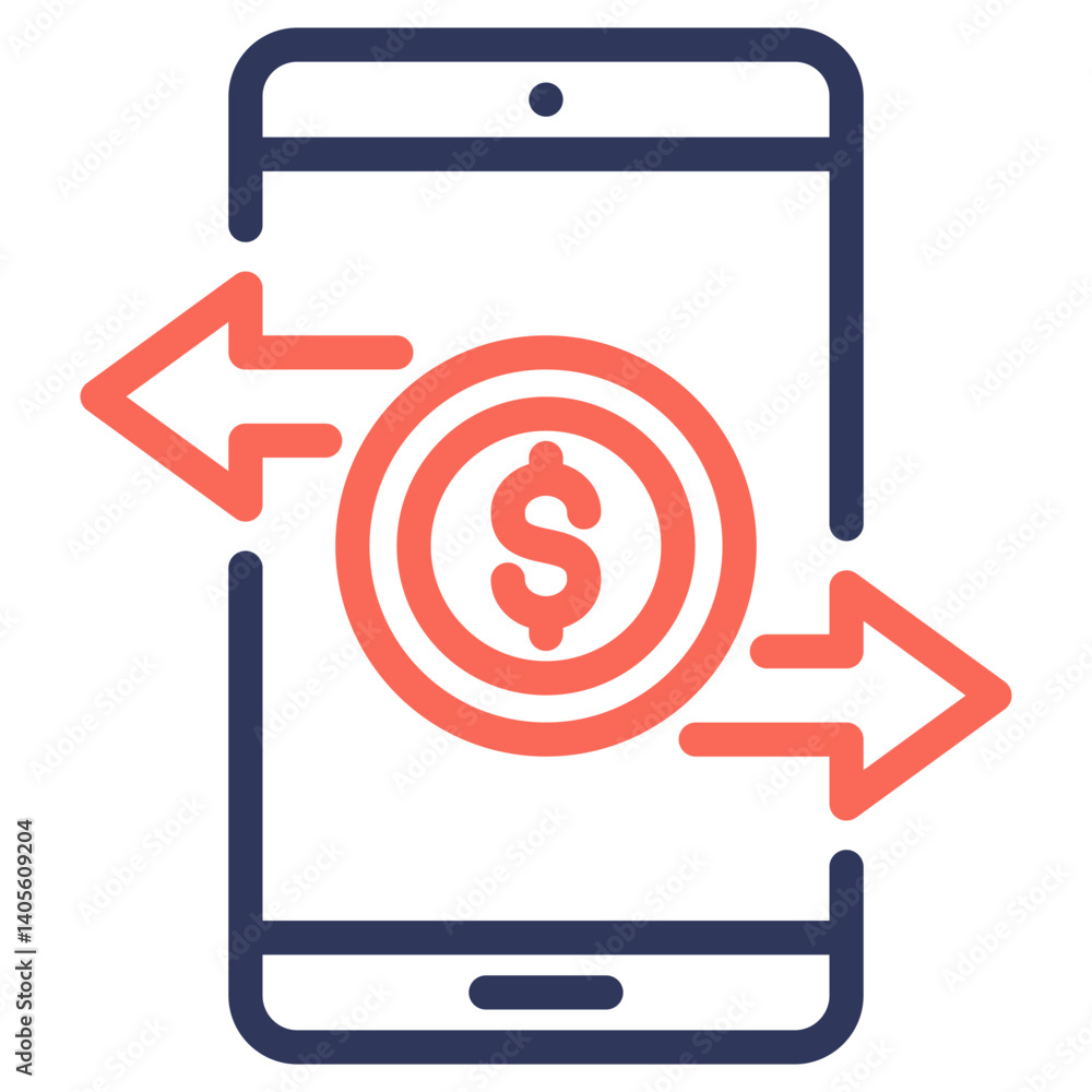 Mobile Banking Icon Mobile Banking Icon