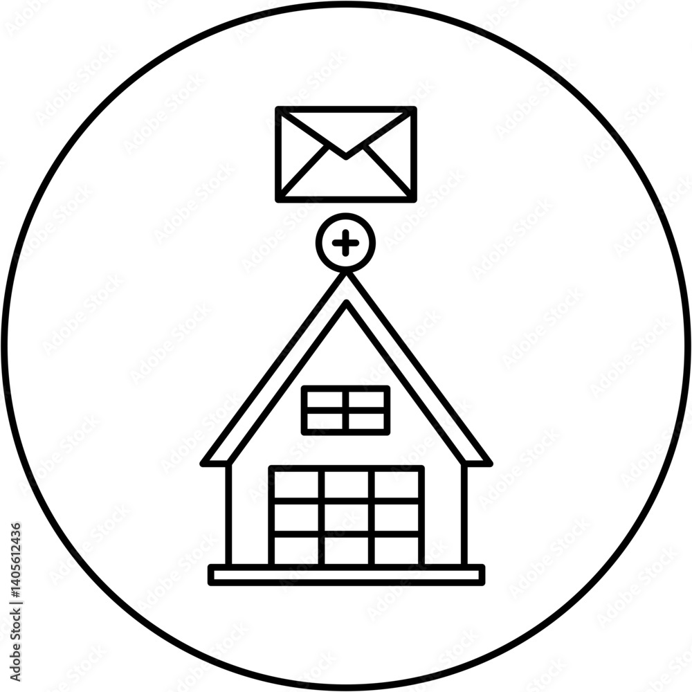 hospital email icon design hospital email icon design