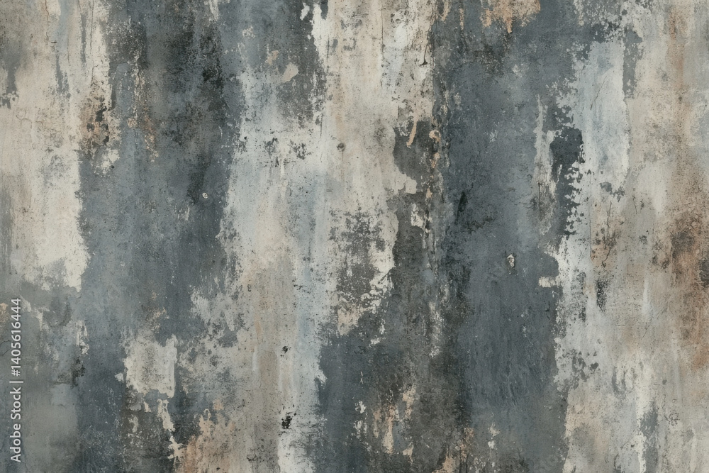 Weathered concrete wall showing signs of age and decay, creating a textured background Weathered concrete wall showing signs of age and decay, creating a textured background