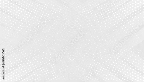 White and gray halftone dots gradient pattern,abstract halftone dots effect. Dot halftone. gray and white halftone.Background with monochrome dotted texture. Polka dot pattern