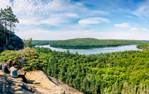 Tableau sur toile Lookout Trail, Algonquin Provincial Park, Ontario, Canada