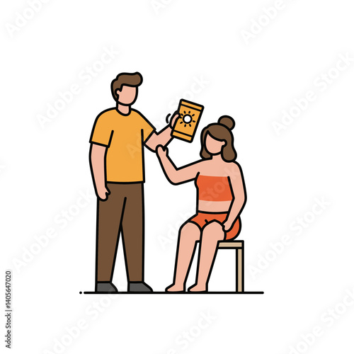 Tarot Reading Session: An illustration depicts a psychic giving a tarot card reading. The scene captures the mystical atmosphere of divination, where intuition and symbolism come together.