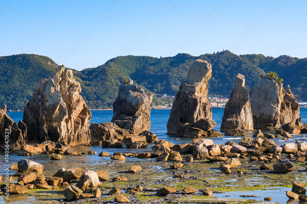 和歌山県串本町 橋杭岩