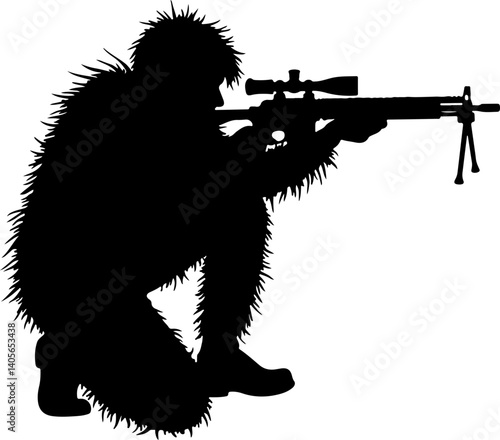 "Silent Scope: Shadow of Precision"

"One Shot, One Shadow"

"In the Crosshairs: Sniper Silhouette Art"

