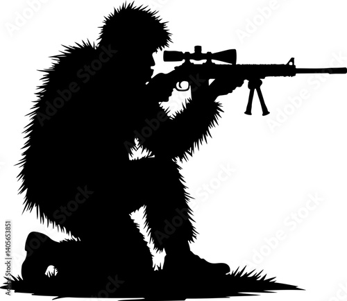 "Silent Scope: Shadow of Precision"

"One Shot, One Shadow"

"In the Crosshairs: Sniper Silhouette Art"

