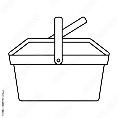 vector shopping basket