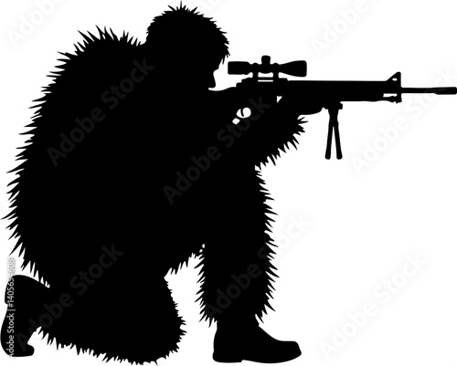 "Silent Scope: Shadow of Precision"

"One Shot, One Shadow"

"In the Crosshairs: Sniper Silhouette Art"

