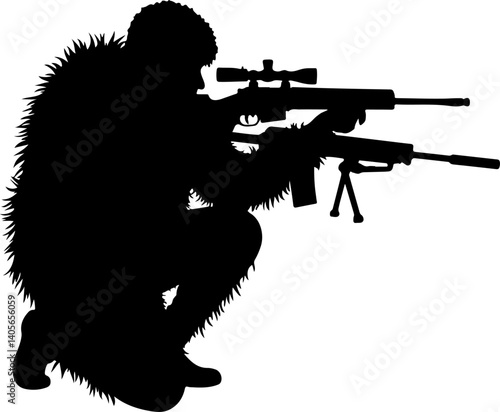 "Silent Scope: Shadow of Precision"

"One Shot, One Shadow"

"In the Crosshairs: Sniper Silhouette Art"

