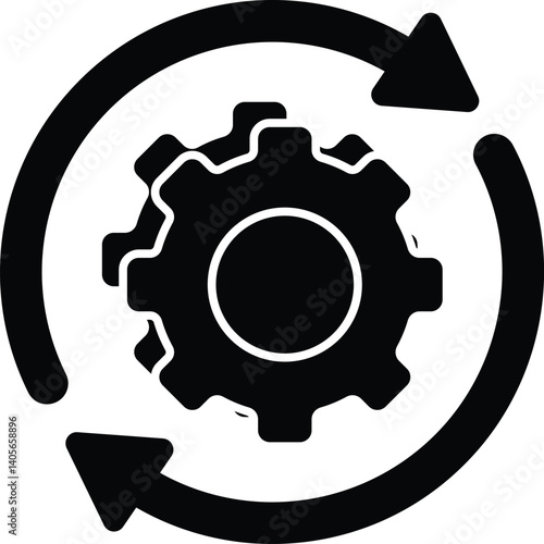 Vector User Interface Glyph Icons and Illustrations Pack