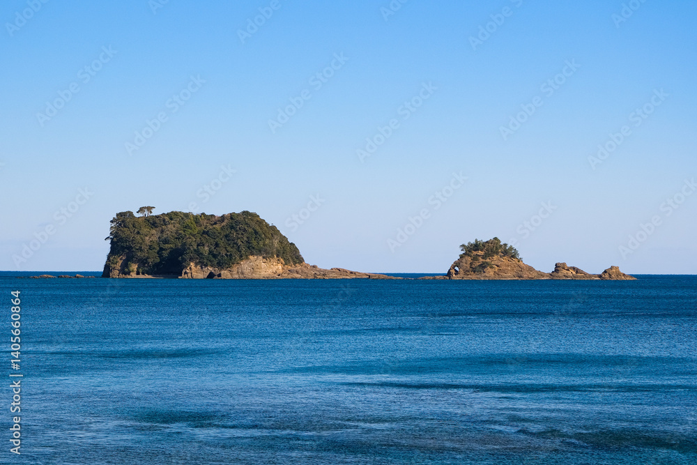 和歌山県串本町 九龍島と鯛島