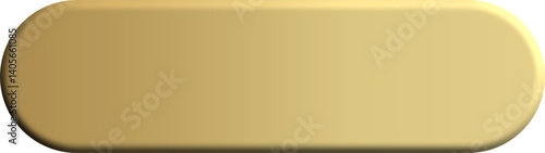 3D empty gold plate