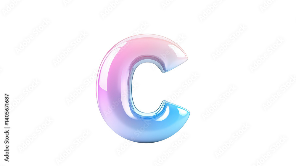 Closeup, the elegance of the letter c in typography and graphic design elegant Closeup, the elegance of the letter c in typography and graphic design elegant