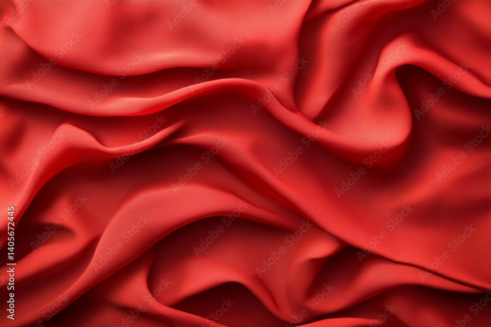 Obraz premium red satin background
