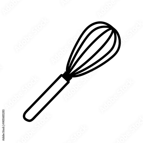 whisk tools isolated on white background