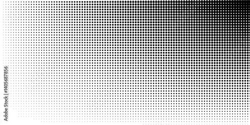 Set of halftone dots gradient pattern texture isolated on white background. Straight dotted spots using halftone circle dot raster texture. Vector blot half tone collection.